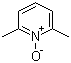 structure of CAS# 1073-23-0, 2,6-Dimethylpyridine N-oxide