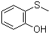 structure of CAS# 1073-29-6, 2-Hydroxythioanisole