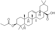 CAS # 107304-64-3, 3-beta-Hydroxy-olean-12-en-28-oic acid propionate