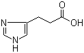 structure of CAS# 1074-59-5, 3-(咪唑-4-基)丙酸