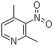structure of CAS# 1074-76-6, 2,4-二甲基-3-硝基吡啶