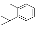 structure of CAS# 1074-92-6, 2-Methyl-tert-butylbenzene