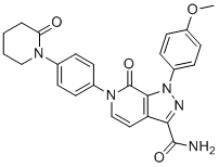 structure of CAS# 1074549-89-5, 阿哌沙班去氢杂质