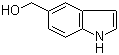 structure of CAS# 1075-25-8, 吲哚-5-甲醇