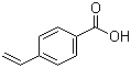 structure of CAS# 1075-49-6, 4-Vinylbenzoic acid