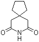 structure of CAS# 1075-89-4, 3,3-Tetramethyleneglutarimide