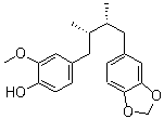 structure of CAS# 107534-93-0, 安五脂素