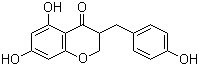 CAS # 107585-77-3, 4'-Demethyl-3,9-dihydroeucomin, 5,7-Dihydroxy-3-(4-hydroxybenzyl)chroman-4-one