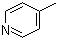 CAS # 108-89-4, 4-Methylpyridine, 4-Picoline, G-Picoline, sigma-Picoline, gamma-Picoline