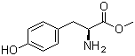 structure of CAS# 1080-06-4, L-酪氨酸甲酯