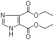 structure of CAS# 1080-79-1, 1H-咪唑-4,5-二甲酸二乙酯