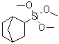 CAS # 108196-09-4, Bicyclo[2.2.1]heptan-2-yltrimethoxysilane, 2-(Trimethoxysilyl)bicyclo[2.2.1]heptane, 2-Norbornanetrimethoxysilane