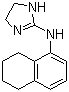 CAS # 1082-57-1, Tramazoline, 2-(5,6,7,8-Tetrahydro-1-naphthylamino)-2-imidazoline, 4,5-Dihydro-N-(5,6,7,8-tetrahydro-1-naphthalenyl)-1H-imidazol-2-amine