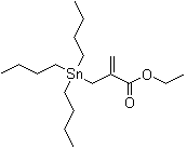 CAS 登录号：108286-71-1, 2-[(三丁基锡烷基)甲基]丙烯酸乙酯