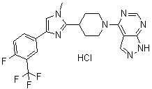 structure of CAS# 1082948-81-9, LY-2584702 hydrochloride