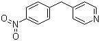 structure of CAS# 1083-48-3, 4-(4-Nitrobenzyl)pyridine