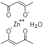 structure of CAS# 108503-47-5, 乙酰丙酮锌(一水合物)