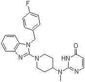 structure of CAS# 108612-45-9, 咪唑司汀