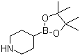 structure of CAS# 1087160-40-4, 哌啶-4-硼酸频哪醇酯