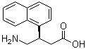 CAS 登录号：108827-19-6, (R)-4-氨基-3-(萘-1-基)丁酸