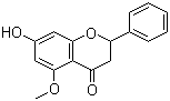 CAS # 1090-65-9, Alpinetin, 2,3-Dihydro-7-hydroxy-5-methoxy-2-phenyl-4H-1-benzopyran-4-one