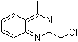 structure of CAS# 109113-72-6, 2-氯甲基-4-甲基喹唑啉