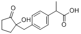 CAS # 1091621-62-3, 4-[(1-Hydroxy-2-oxocyclopentyl)methyl]-alpha-methylbenzeneacetic acid