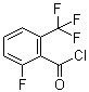 structure of CAS# 109227-12-5, 2-Fluoro-6-trifluoromethylbenzoyl chloride