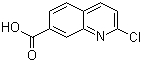 structure of CAS# 1092287-40-5, 2-Chloro-7-quinolinecarboxylic acid