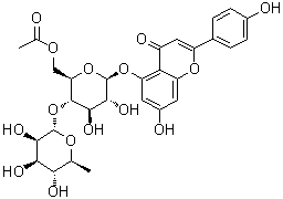 structure of CAS# 109232-77-1, 山茶苷 A