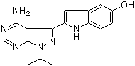 structure of CAS# 1092351-67-1, PP 242