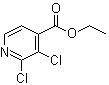 structure of CAS# 1092353-03-1, 2,3-二氯-4-吡啶羧酸乙酯