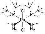 CAS 登录号：1092372-91-2, 双[2-(二叔丁基膦)乙胺]二氯化钌