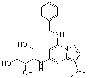 CAS 登录号：1092443-55-4, (2S,3S)-3-[[3-(异丙基)-7-[(苯基甲基)氨基]吡唑并[1,5-a]嘧啶-5-基]氨基]-1,2,4-丁三醇