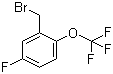 CAS 登录号：1092460-88-2, 2-(溴甲基)-4-氟-1-(三氟甲氧基)苯