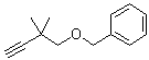structure of CAS# 1092536-54-3, [[(2,2-Dimethyl-3-butyn-1-yl)oxy]methyl]benzene