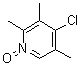 CAS # 109371-20-2, 4-Chloro-2,3,5-trimethylpyridine 1-oxide