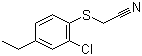 structure of CAS# 1093758-93-0, 2-(2-氯-4-乙基苯硫基)乙腈