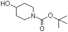 structure of CAS# 109384-19-2, N-Boc-4-羟基哌啶