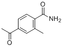 structure of CAS# 1095275-06-1, 4-Acetyl-2-methylbenzamide