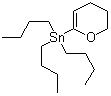 structure of CAS# 109669-45-6, 3,4-Dihydro-6-(tributylstannyl)-2H-pyran