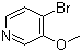 structure of CAS# 109911-38-8, 4-溴-3-甲氧基吡啶