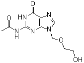 structure of CAS# 110104-37-5, N2-Acetylaciclovir