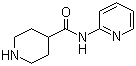 structure of CAS# 110105-31-2, N-(吡啶-2-基)哌啶-4-甲酰胺