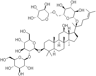 structure of CAS# 11021-13-9, Ginsenoside Rb2
