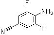 structure of CAS# 110301-23-0, 4-氨基-3,5-二氟苯甲腈