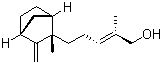 structure of CAS# 11031-45-1, Santalol