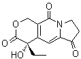 CAS 登录号：110351-94-5, (4S)-4-乙基-7,8-二氢-4-羟基-1H-吡喃并[3,4-f]吲嗪-3,6,10(4H)-三酮