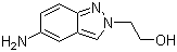 structure of CAS# 1105187-46-9, 5-Amino-2H-indazole-2-ethanol