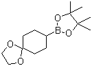 structure of CAS# 1106871-37-7, 1,4-二氧杂螺[4.5]癸烷-8-硼酸频哪醇酯